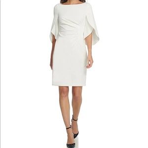 DKNY Tulip Sleeve Sheath Dress